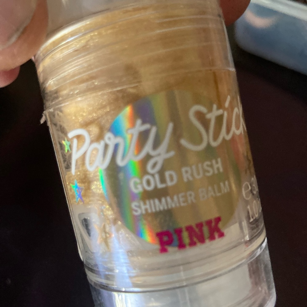 NEW Victoria’s Secret PINK Gold Rush shimmer stick- Discontinued